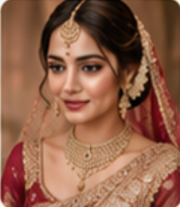 Royal Bengali Bridal Makeup & Jewelry