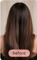 Hair Makeover - Before Transformation